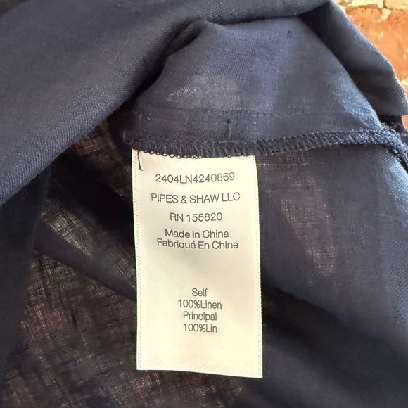 Veronica Beard Marine Kasa Top - Picture 6 of 6